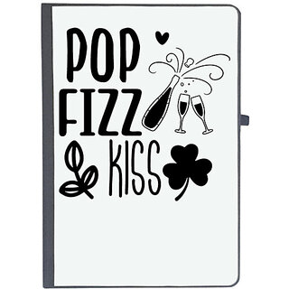                       UDNAG Ruled Notebook Diary 'Wine | Pop fizz', [A5 80Pages 80GSM]                                              