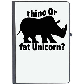                       UDNAG Ruled Notebook Diary 'Unicorn | rhino Or fat Unicorn-', [A5 80Pages 80GSM]                                              