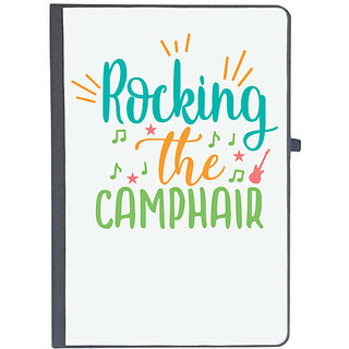                       UDNAG Ruled Notebook Diary 'Camphair | rocking the camphair', [A5 80Pages 80GSM]                                              