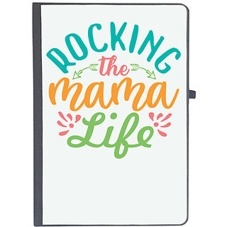                       UDNAG Ruled Notebook Diary 'Mother | rocking the mama life', [A5 80Pages 80GSM]                                              