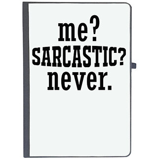                       UDNAG Ruled Notebook Diary 'Sarcasm | sarcastic me never', [A5 80Pages 80GSM]                                              