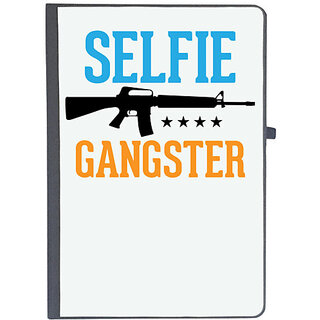                       UDNAG Ruled Notebook Diary 'Gangster | SELFIE', [A5 80Pages 80GSM]                                              