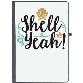                       UDNAG Ruled Notebook Diary '| Shell Yeah', [A5 80Pages 80GSM]                                              