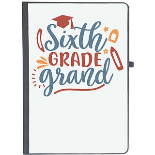                       UDNAG Ruled Notebook Diary 'School | sixth grade grand', [A5 80Pages 80GSM]                                              