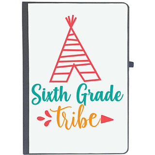                       UDNAG Ruled Notebook Diary 'School | sixth grade tribe', [A5 80Pages 80GSM]                                              