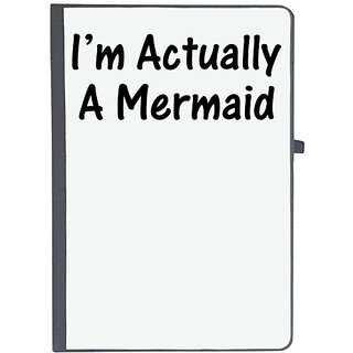                       UDNAG Ruled Notebook Diary 'Mermaid | I am actually a mermaid', [A5 80Pages 80GSM]                                              