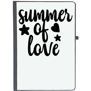                       UDNAG Ruled Notebook Diary 'Summer | summer of love', [A5 80Pages 80GSM]                                              