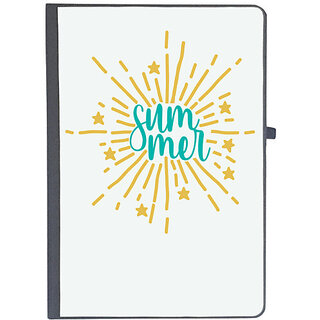                       UDNAG Ruled Notebook Diary 'Summer | Summer', [A5 80Pages 80GSM]                                              