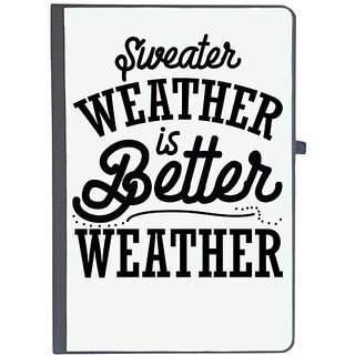                       UDNAG Ruled Notebook Diary 'Winter | SWEATER WEATHER', [A5 80Pages 80GSM]                                              