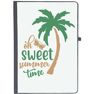                       UDNAG Ruled Notebook Diary 'Summer | Sweet summer time', [A5 80Pages 80GSM]                                              