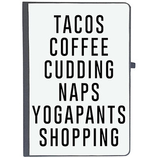                       UDNAG Ruled Notebook Diary 'Coffee | Tascos coffee', [A5 80Pages 80GSM]                                              