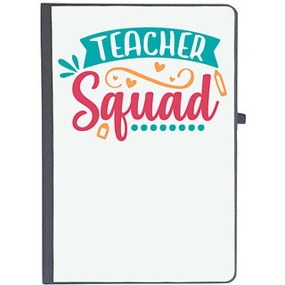                       UDNAG Ruled Notebook Diary 'Teacher | teacher squad', [A5 80Pages 80GSM]                                              