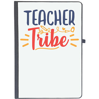                       UDNAG Ruled Notebook Diary 'Teacher | teacher tribe,', [A5 80Pages 80GSM]                                              
