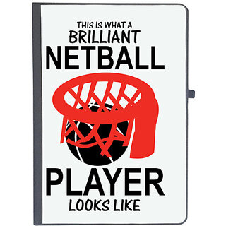                       UDNAG Ruled Notebook Diary 'Basketball | THIS IS WHAT A BRILLIANT', [A5 80Pages 80GSM]                                              