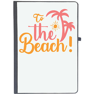                       UDNAG Ruled Notebook Diary 'Summer | to the beach', [A5 80Pages 80GSM]                                              