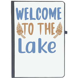                       UDNAG Ruled Notebook Diary 'Lake | Well to the', [A5 80Pages 80GSM]                                              