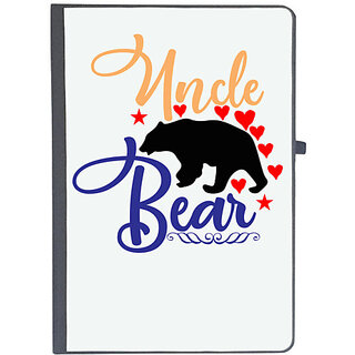                       UDNAG Ruled Notebook Diary 'Uncle | Uncle bear', [A5 80Pages 80GSM]                                              
