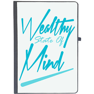                      UDNAG Ruled Notebook Diary 'Mind | Wealthy', [A5 80Pages 80GSM]                                              