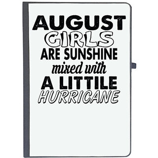                       UDNAG Ruled Notebook Diary 'Girls | august girls', [A5 80Pages 80GSM]                                              