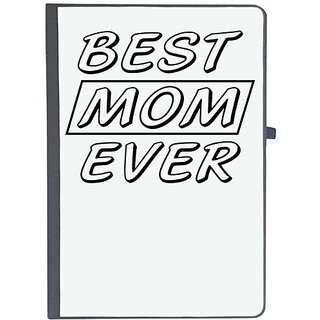                       UDNAG Ruled Notebook Diary 'Mom | best mom ever', [A5 80Pages 80GSM]                                              