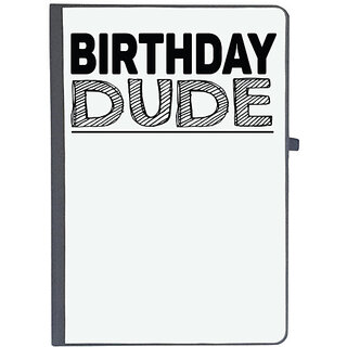                       UDNAG Ruled Notebook Diary 'Birthday | birthday dude', [A5 80Pages 80GSM]                                              