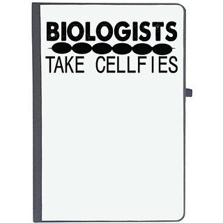                       UDNAG Ruled Notebook Diary 'Bilologist | boilogists take sallfies', [A5 80Pages 80GSM]                                              