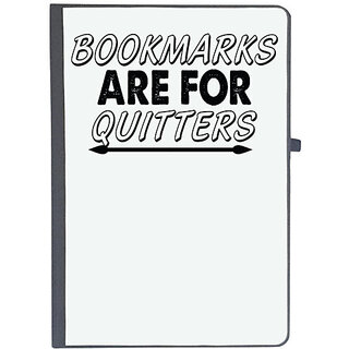                       UDNAG Ruled Notebook Diary 'Bookmarks | bookmarks are for', [A5 80Pages 80GSM]                                              