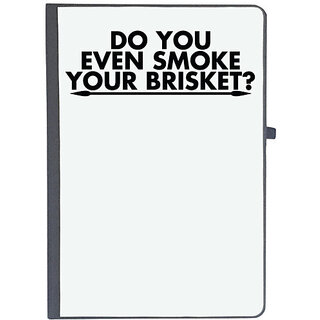                       UDNAG Ruled Notebook Diary 'Smoke | do you even smoke', [A5 80Pages 80GSM]                                              