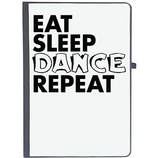                       UDNAG Ruled Notebook Diary 'Dance | eat sleep dance repeat', [A5 80Pages 80GSM]                                              