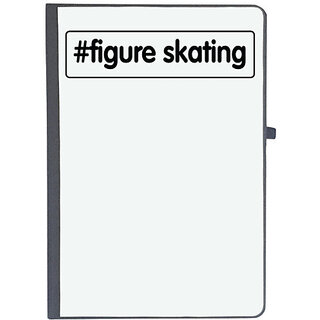 UDNAG Ruled Notebook Diary 'Skating | figure skating 2', [A5 80Pages 80GSM]