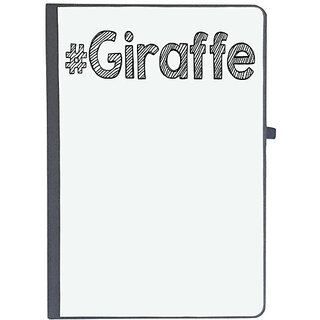                       UDNAG Ruled Notebook Diary '| giraffe', [A5 80Pages 80GSM]                                              