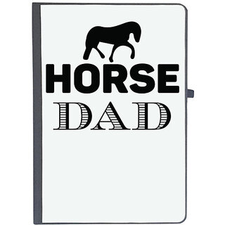                       UDNAG Ruled Notebook Diary 'Papa | horse dad', [A5 80Pages 80GSM]                                              