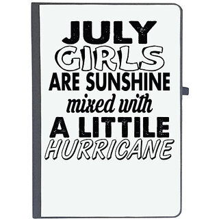                       UDNAG Ruled Notebook Diary 'Girls | july girls', [A5 80Pages 80GSM]                                              