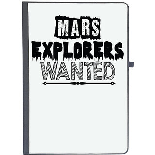                       UDNAG Ruled Notebook Diary 'Mars | mars explorees wanted', [A5 80Pages 80GSM]                                              