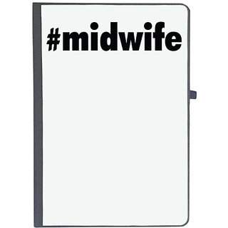                       UDNAG Ruled Notebook Diary '| midwife', [A5 80Pages 80GSM]                                              