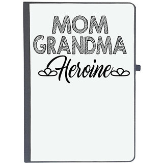                      UDNAG Ruled Notebook Diary 'Mother, Grand Mother | mom grandma heroine', [A5 80Pages 80GSM]                                              