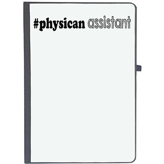                       UDNAG Ruled Notebook Diary 'Assistant | physican assistant', [A5 80Pages 80GSM]                                              