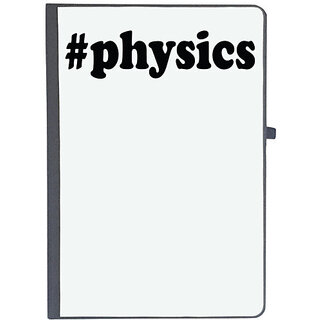                       UDNAG Ruled Notebook Diary '| physics', [A5 80Pages 80GSM]                                              