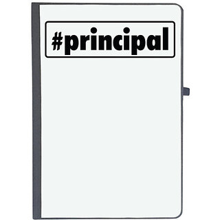                       UDNAG Ruled Notebook Diary '| principal', [A5 80Pages 80GSM]                                              