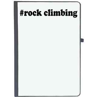                       UDNAG Ruled Notebook Diary '| rock climbing', [A5 80Pages 80GSM]                                              