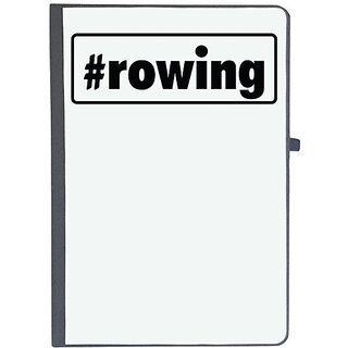                       UDNAG Ruled Notebook Diary '| rowing', [A5 80Pages 80GSM]                                              
