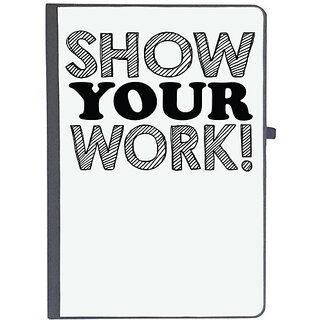                       UDNAG Ruled Notebook Diary 'Work | show your work!', [A5 80Pages 80GSM]                                              