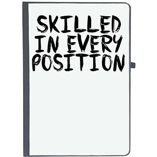                       UDNAG Ruled Notebook Diary 'Position | skilled in every position', [A5 80Pages 80GSM]                                              