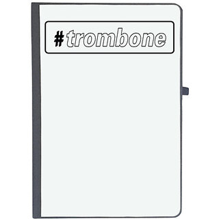 UDNAG Ruled Notebook Diary '| trombone-a', [A5 80Pages 80GSM]