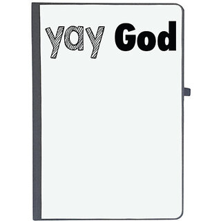                       UDNAG Ruled Notebook Diary '| yay ..', [A5 80Pages 80GSM]                                              
