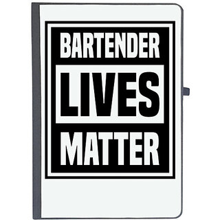                       UDNAG Ruled Notebook Diary 'Bartender | BARTENDER', [A5 80Pages 80GSM]                                              