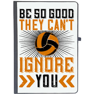                       UDNAG Ruled Notebook Diary 'Ignore | Be so good they cant ignore you', [A5 80Pages 80GSM]                                              