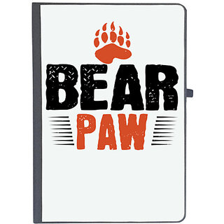                       UDNAG Ruled Notebook Diary 'Paw | Bear paw', [A5 80Pages 80GSM]                                              