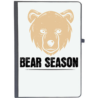                       UDNAG Ruled Notebook Diary 'Bear | bear season', [A5 80Pages 80GSM]                                              
