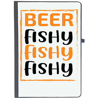                       UDNAG Ruled Notebook Diary 'Beer | Beer Fishy Fishy Fishy', [A5 80Pages 80GSM]                                              